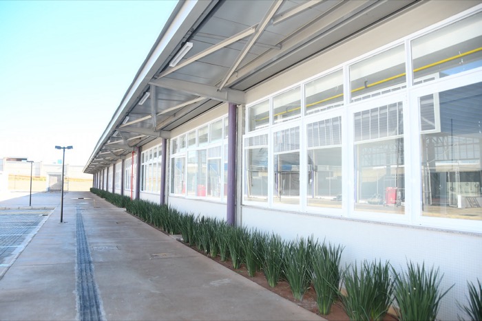 Paisagismo. Plantas e árvores compõem o cenário da futura Escola Senai 'Oscar Lúcio Baldan'