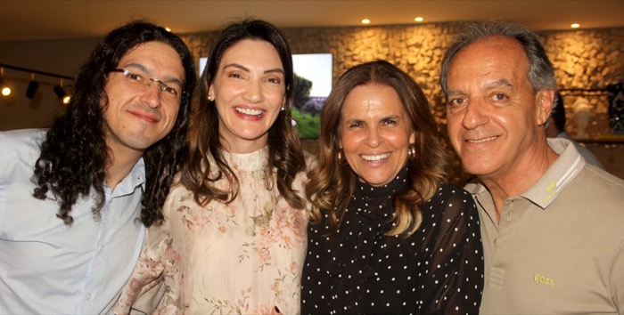 Rodrigo/Mariane Santana/Silvia/Júlio Marquez