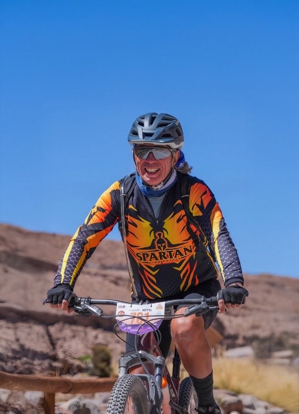 Beto Mastropietro. Ciclista superava Ultramaratona do Deserto do Atacama