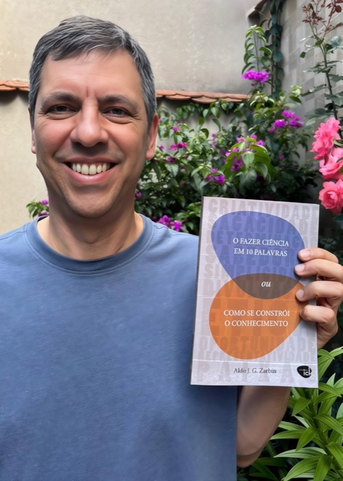 Aldo Zarbin (Zezé). Autor matonense lançava livro sobre 'o fazer ciência'