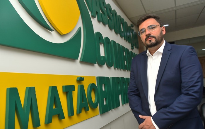 Marcel da Silva. Comerciante era reeleito para a presidência da ACE-Matão